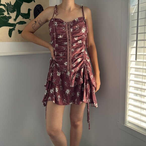 Sklyar + Madison Corset Front Mini Dress, size Medium (Fits size S/M) - Picture 6 of 8